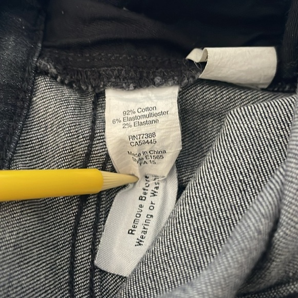 Madewell High Riser Skinny Black Ripped Jeans – Size 27 - Picture 10 of 10